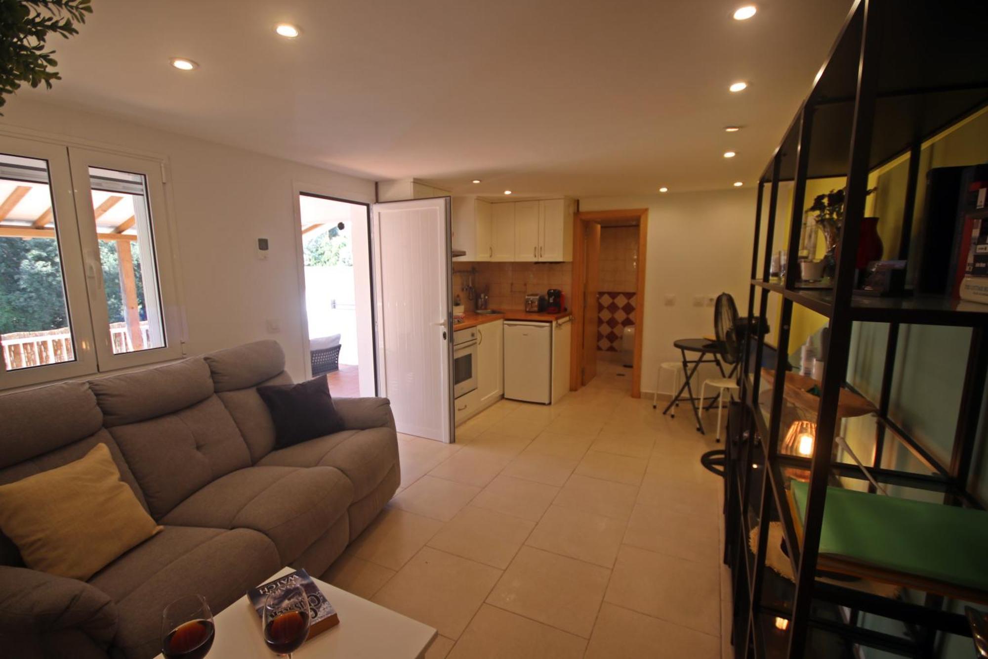 wunderschönes kleines Apartment für 2 Personen mit idylischen Blick ins Grüne Cala Galdana  Exterior foto