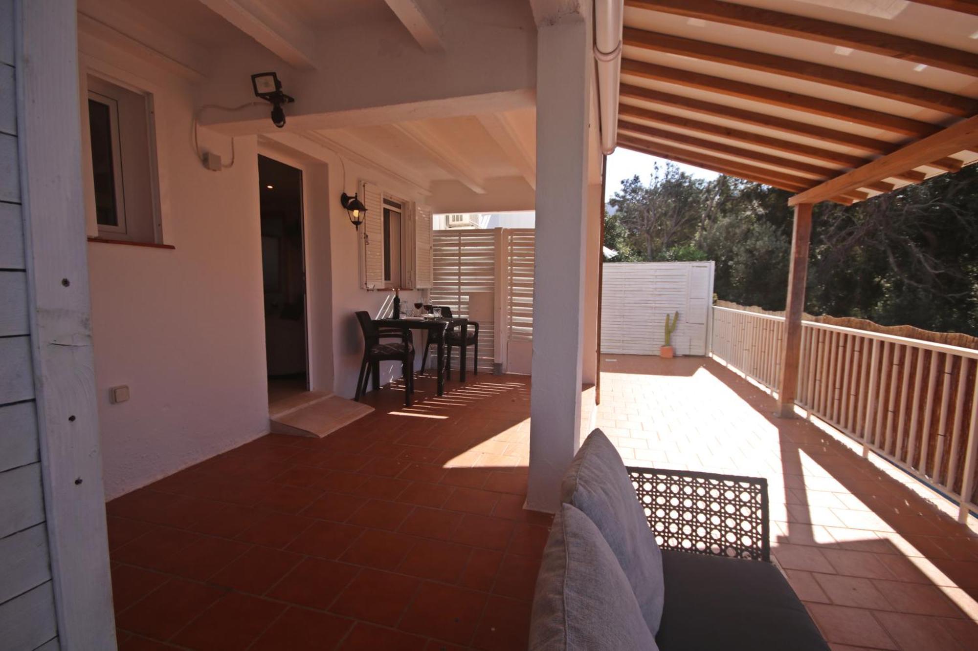wunderschönes kleines Apartment für 2 Personen mit idylischen Blick ins Grüne Cala Galdana  Exterior foto