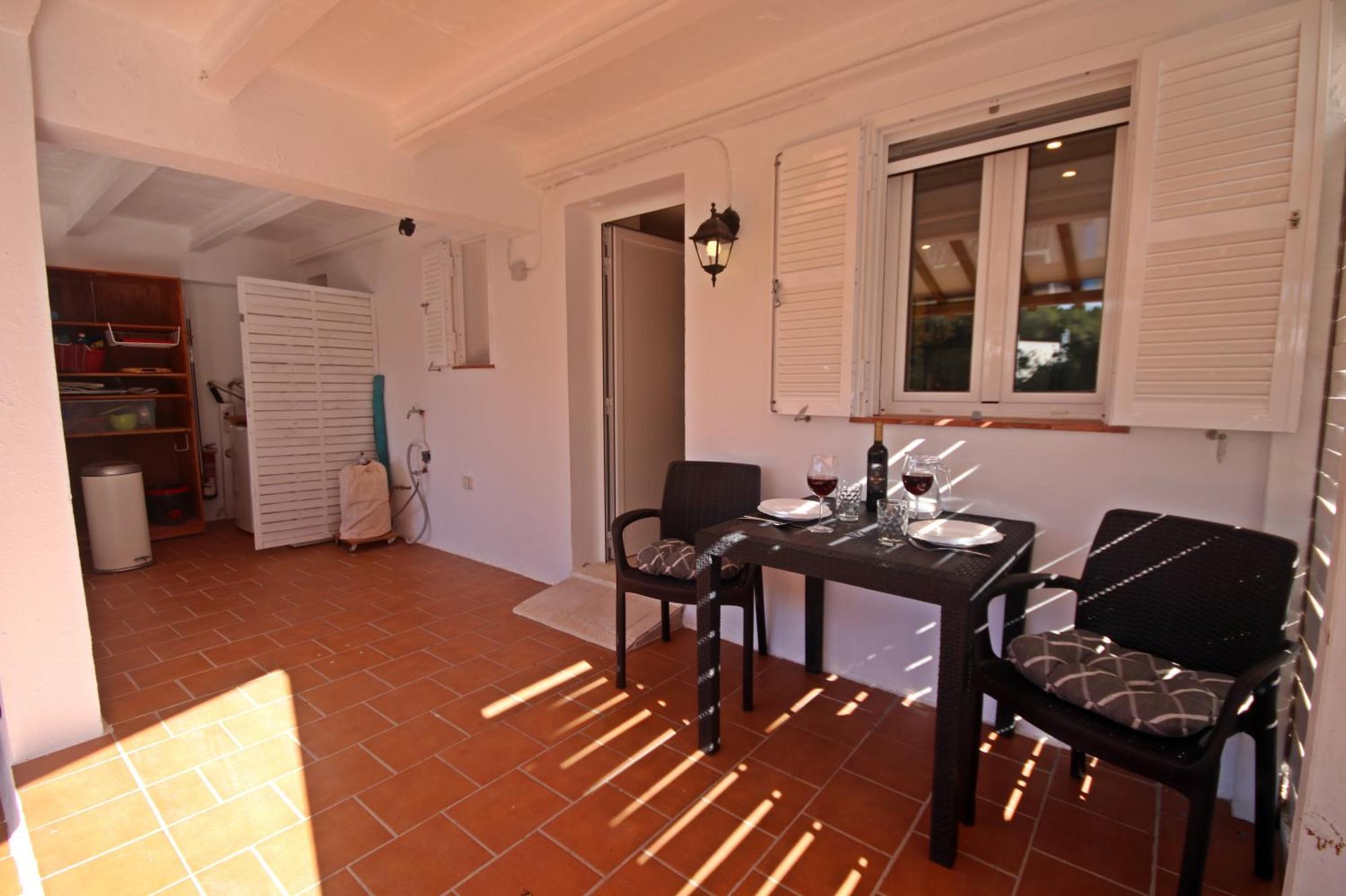 wunderschönes kleines Apartment für 2 Personen mit idylischen Blick ins Grüne Cala Galdana  Exterior foto